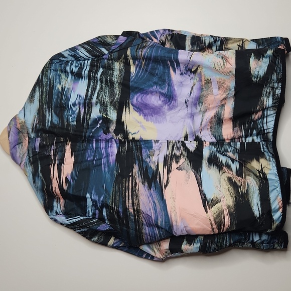 Happy Camper By Torrid‎ Colorful Abstract Women's Jacket - Picture 9 of 9